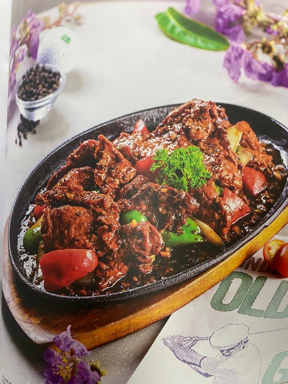 Beef Black Pepper with Paprika